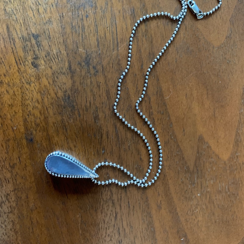 Lagos imagine small teardrop pendant necklace